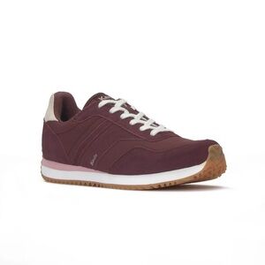 Keds Renna Lace Up Burgundy Sneakers